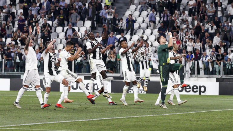 Juventus 10 på hinanden følgende sejre i forskellige arrangementer